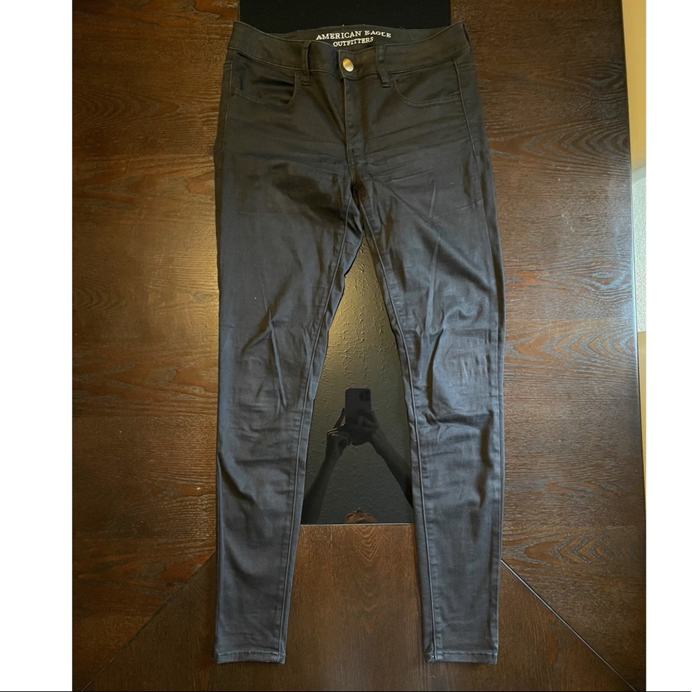 Black American Eagle Jeggings